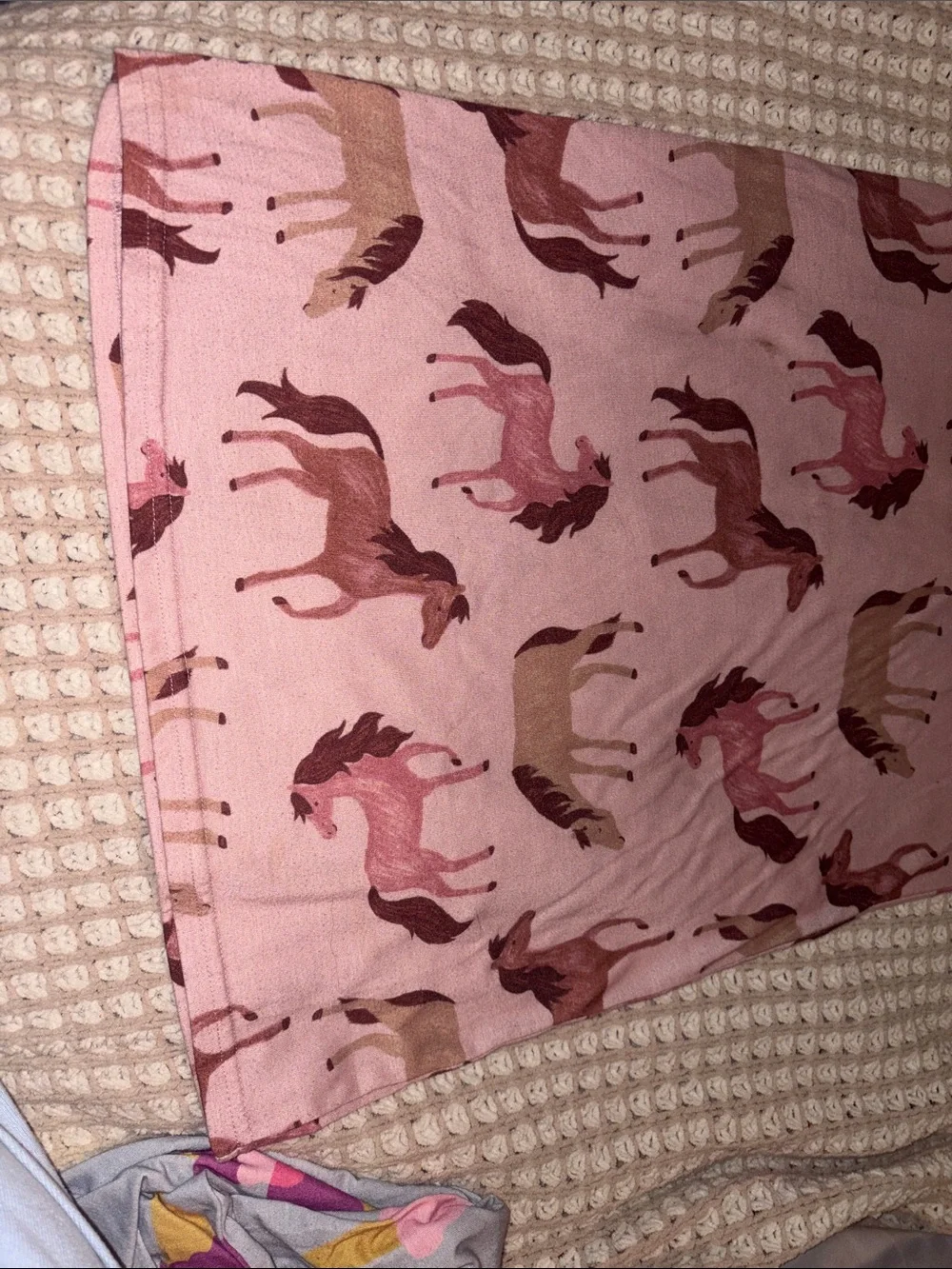 Carter's Pink Horse Print NightGown sz8